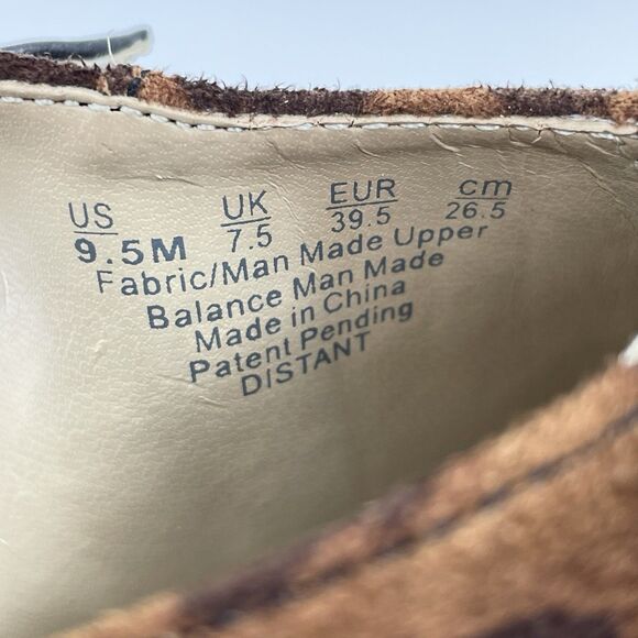 Naturalizer N5 Comfort Danby Peep Toe Ankle Strap Heels Women's 9.5M Animal Prin - Picture 8 of 16